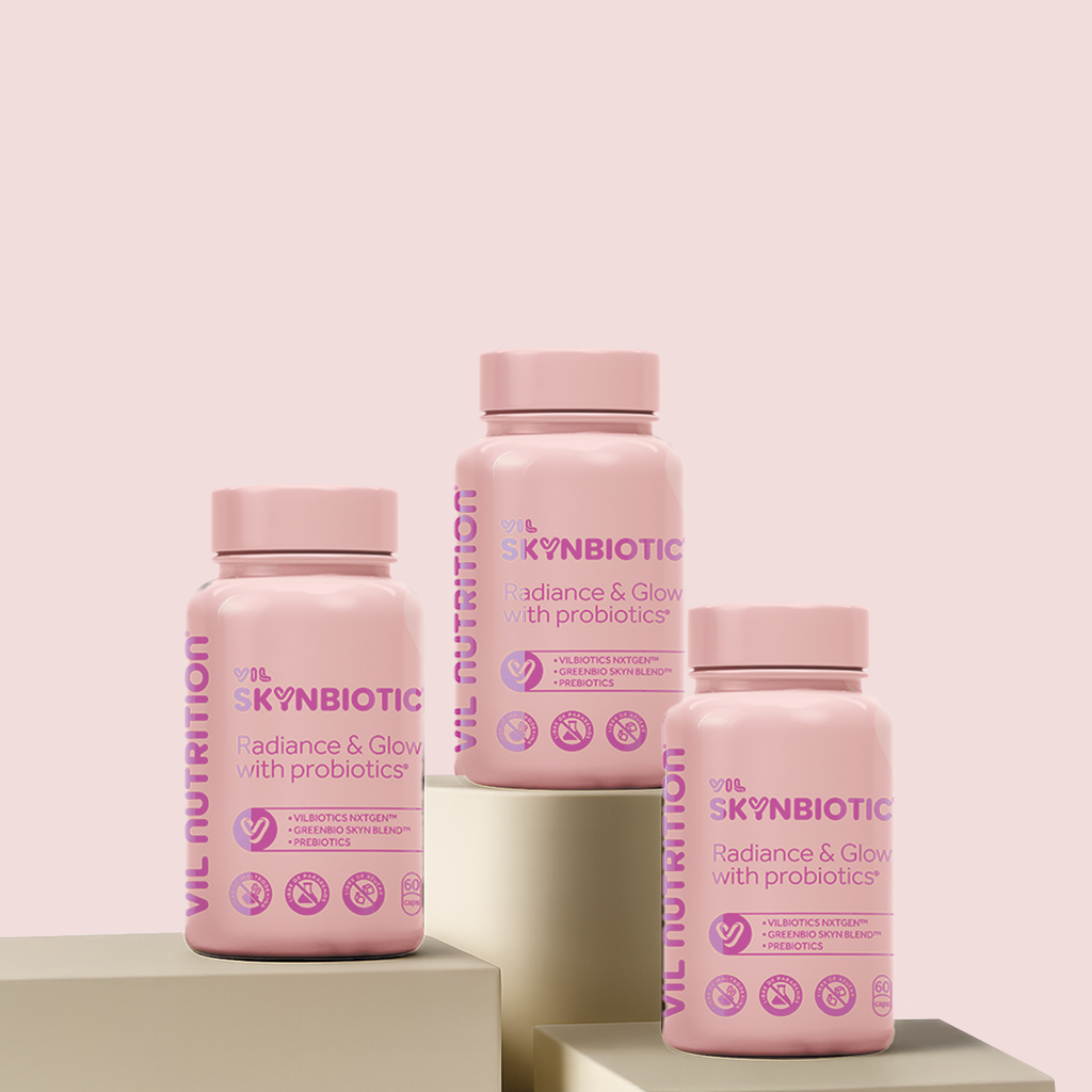 Vil SkynBiotic – El probiótico que ilumina tu piel desde adentro y reestablece el brillo de tu rostro