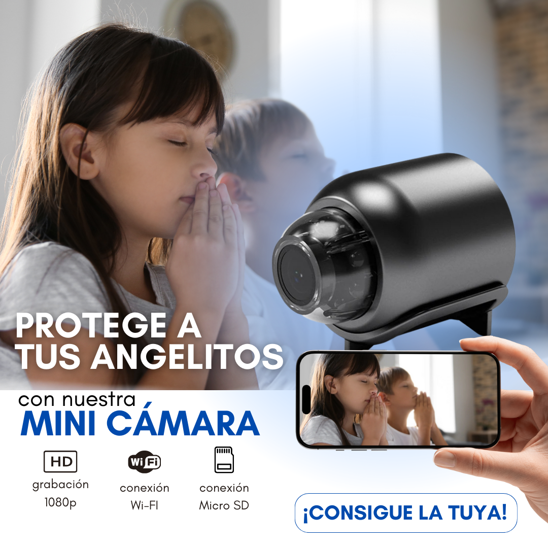 SpyDot™ TecX -Mini Cámara 1080p