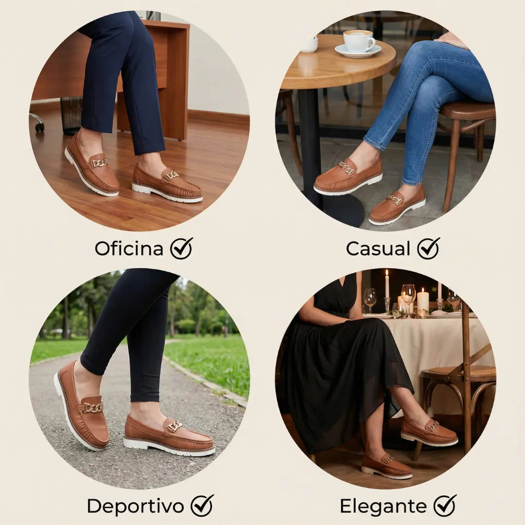 Bolichero con cadena – Luce elegante y cómoda en todo momento