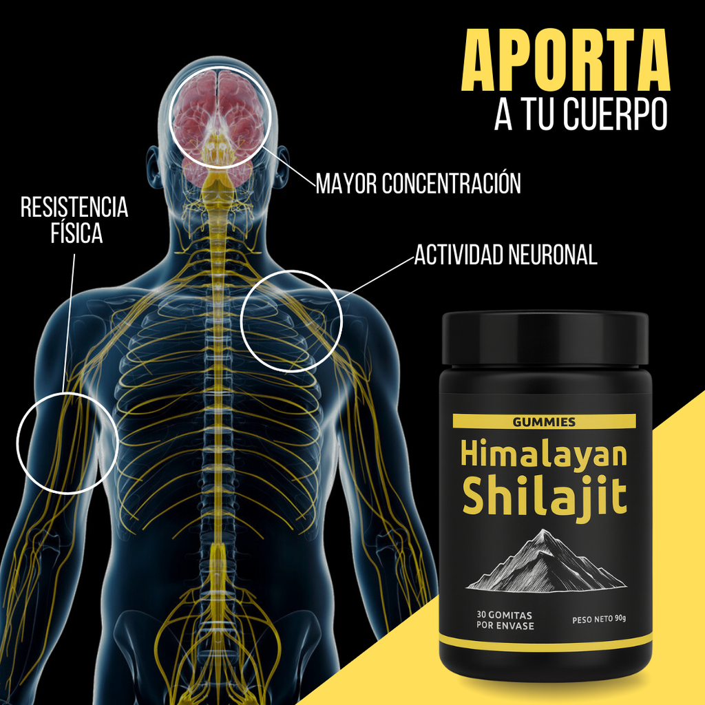 Shilajit Vital Gummies - Energía Ancestral en Cada Bocado