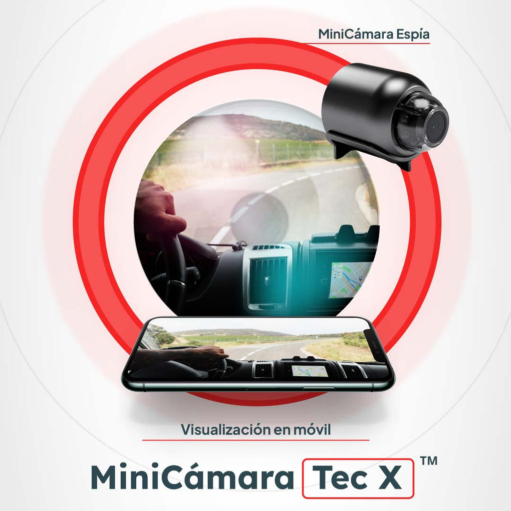 SpyDot TecX -Mini Cámara 1080p