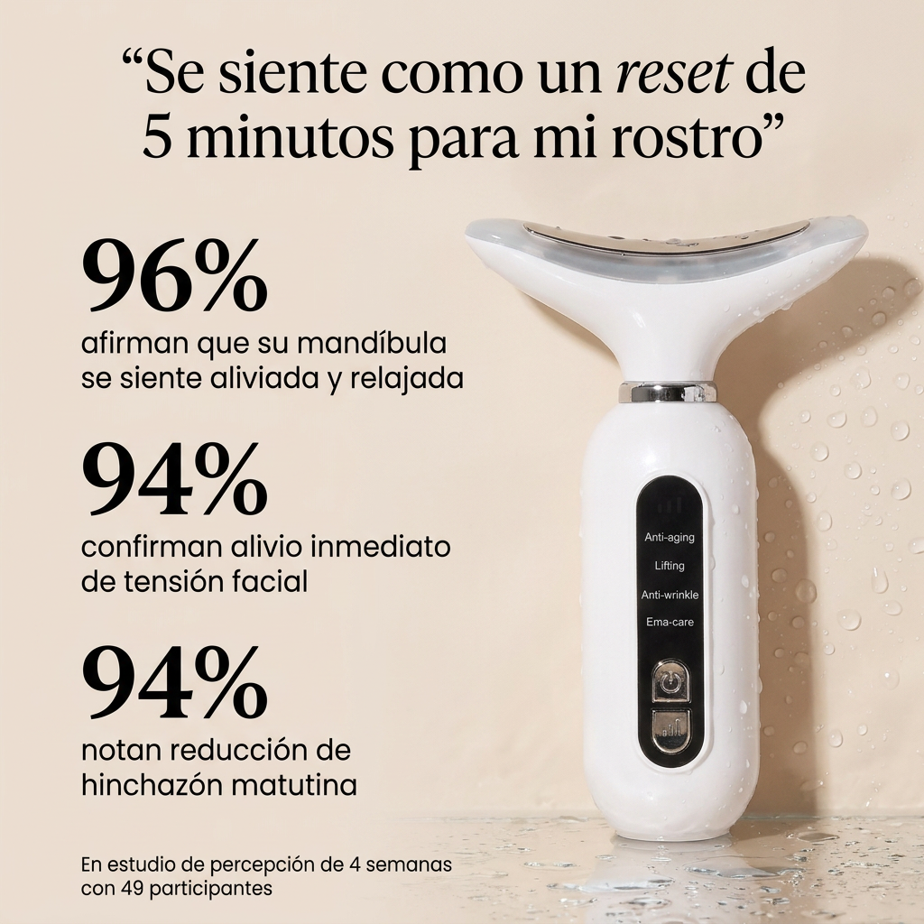 Zen-Lift: Terapia de relajación facial de 5 minutos