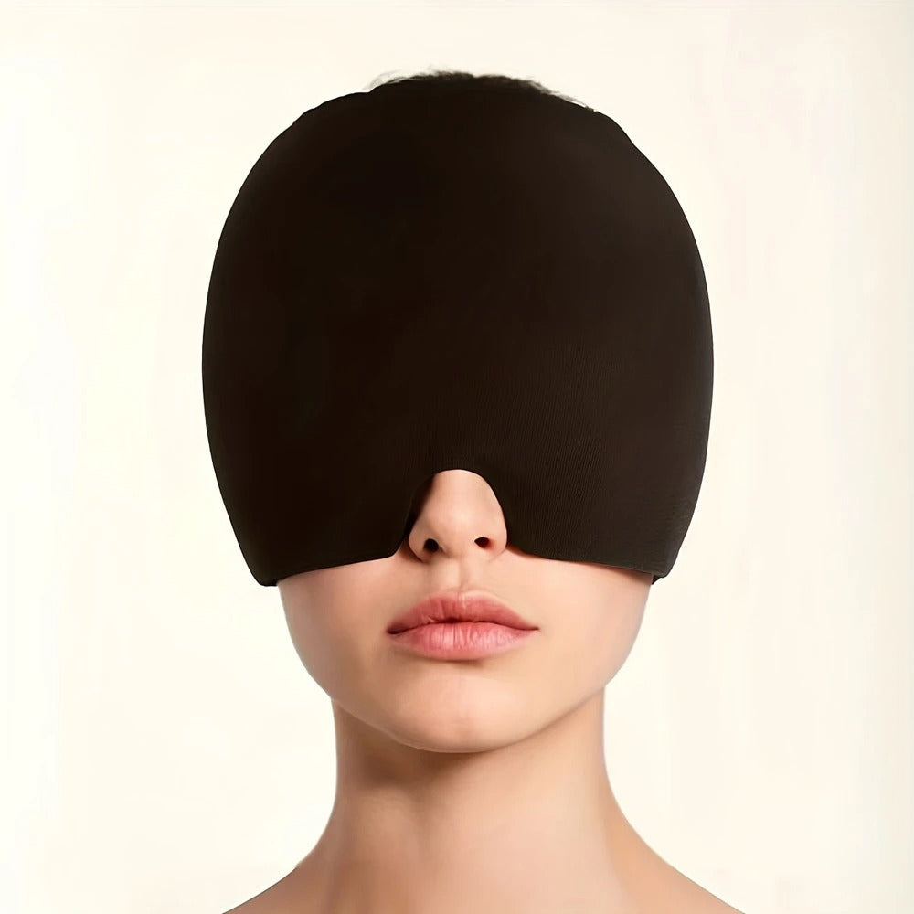MigraRelief – Máscara de gel terapéutica para migraña y estrés